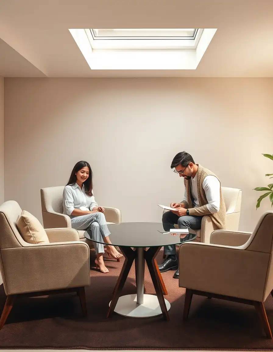 encuestadora en la calle